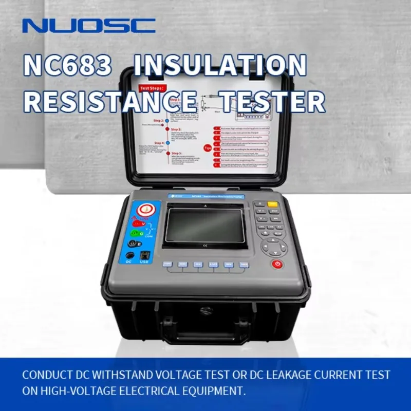 

2025 coolNUOSC Производитель Цифровой измеритель сопротивления изоляции от 500 В до 5 кВ