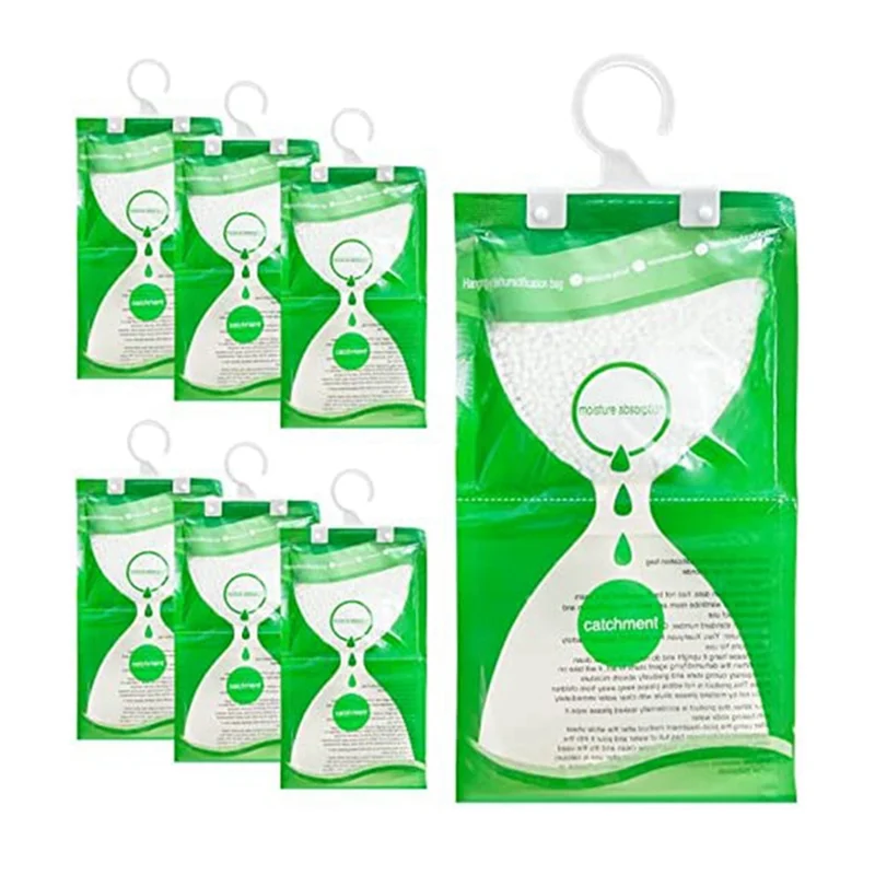 

AT05-Wardrobe Moisture Absorber 20Pcs Hanging Dehumidifier Against Moisture Anti-Mould