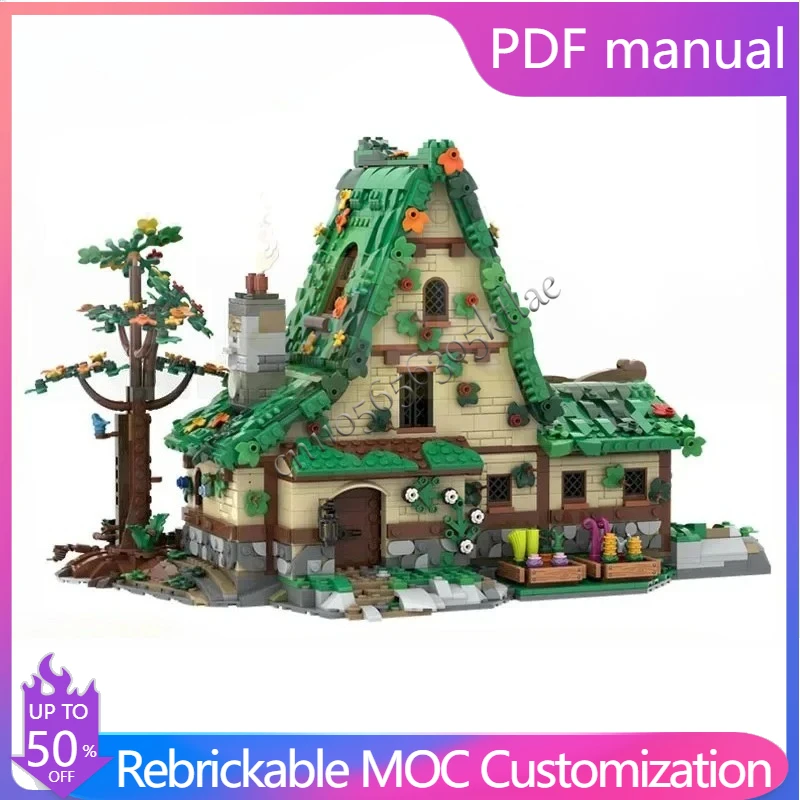 

New Famous Fantasy Era Game Series Herbalist Moc Street View Model Custom Puzzle Diy Creative Ideas Kid Toys Birthday Gifts
