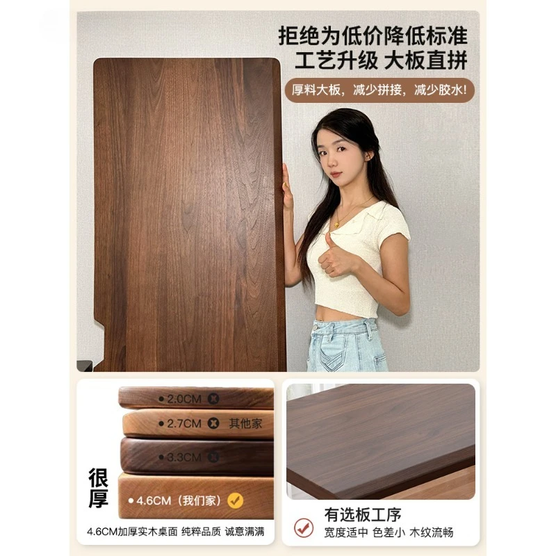 مكتب كمبيوتر من الخشب الصلب الملون على الوجهين، سطح مكتب منزلي، غرفة نوم، منضدة عمل، طاولة رياضية إلكترونية مزدوجة