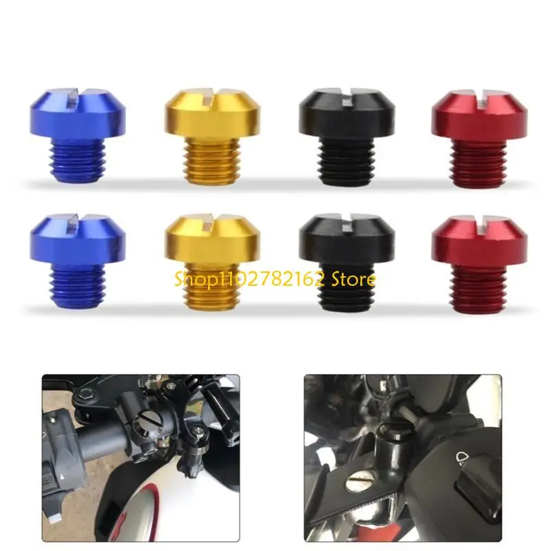 

547B M10X1.25 Motorcycle Rear View Mirror Hole Plugs Motorbike Mirrors Blanking Cover