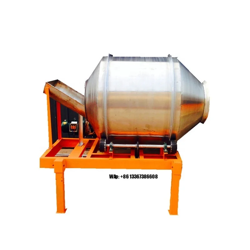 

Rotary drum vegetable seed mixer farmer cottonseed coater