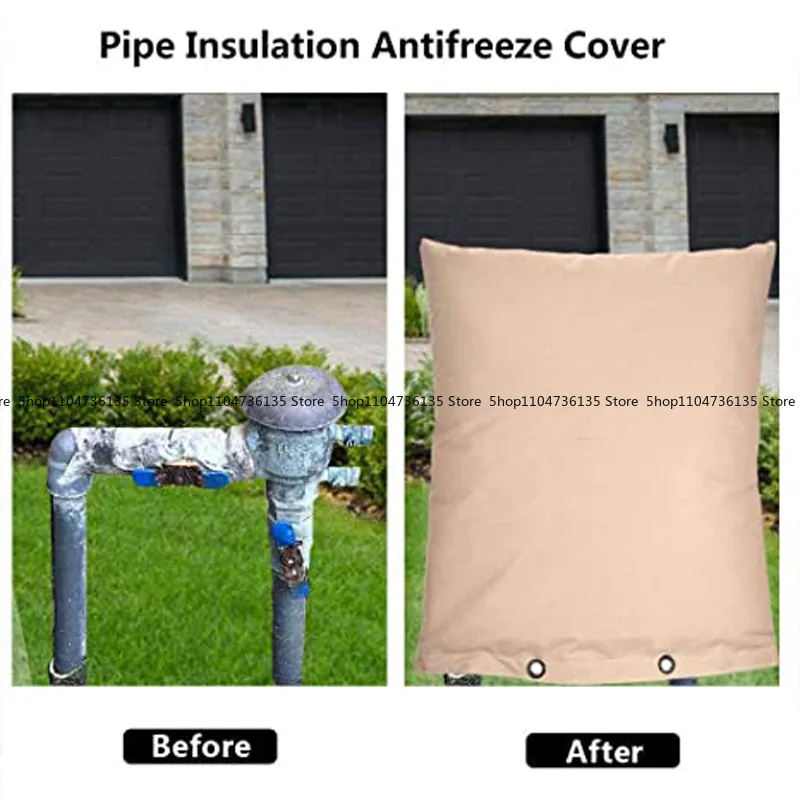 Winter Outdoor Water Pipe Antifreeze Cover, Water Valve Pipe Water Tank Antifreeze and Anti-icing Protective Cover