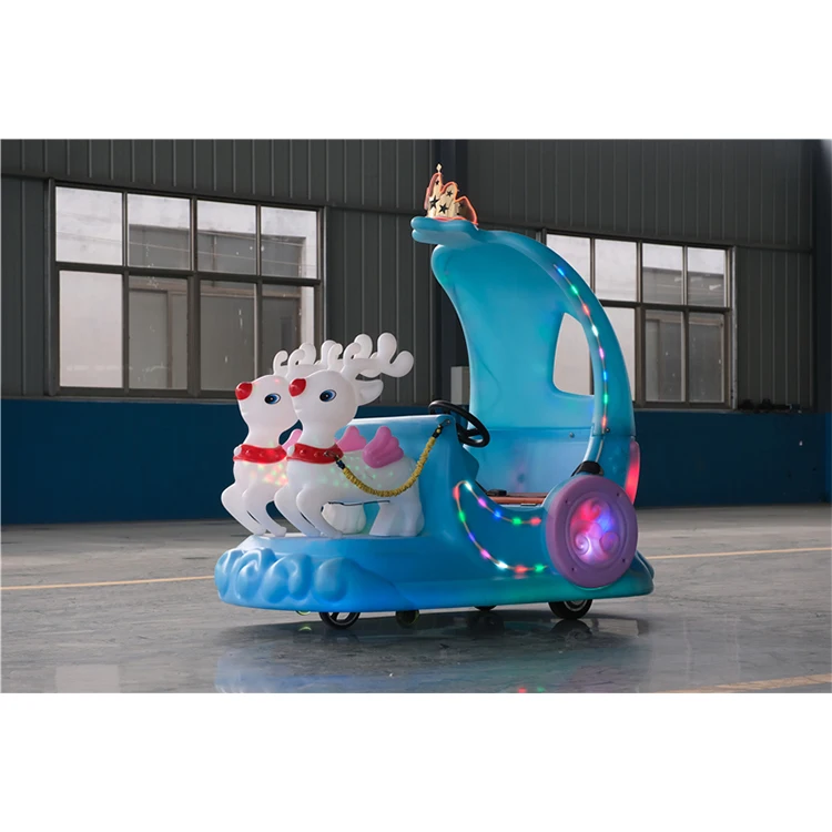 

Wholesale Outdoor Electric Battery Bumper Cars Moon Deer Amusement Park Kiddie Rides with 1 Year Warranty