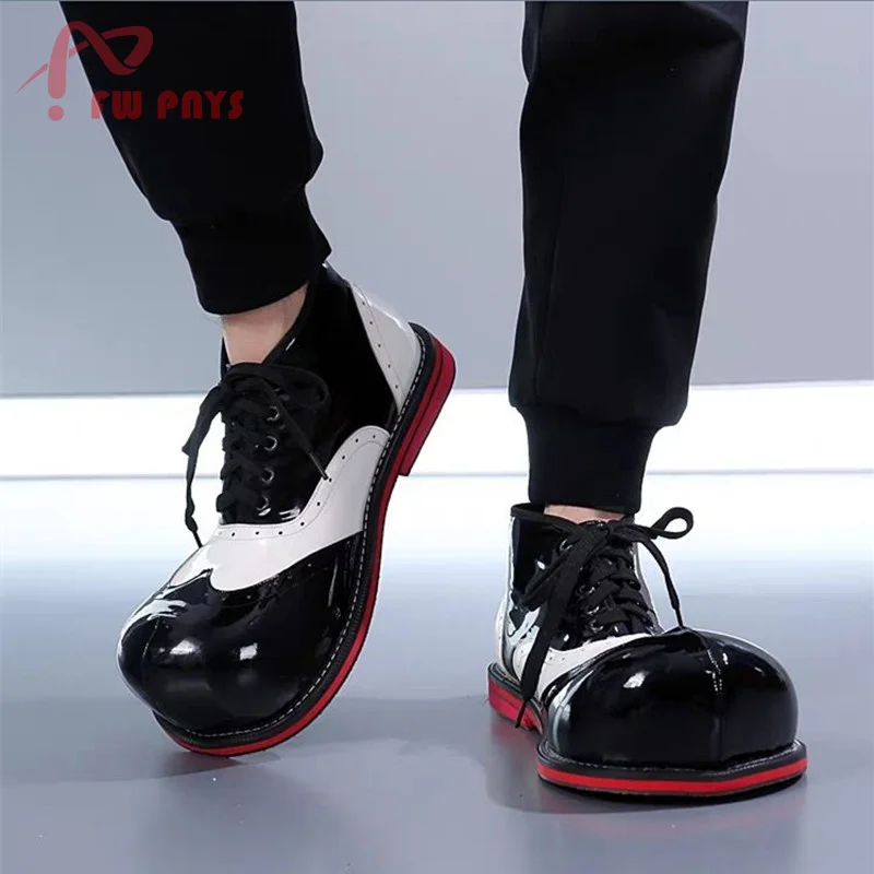 Botas de payaso de 30 cm para fiestas, para adultos, zapatos mágicos de dibujos animados, unisex, para actuaciones de anime, recuerdos de carnaval y festivales