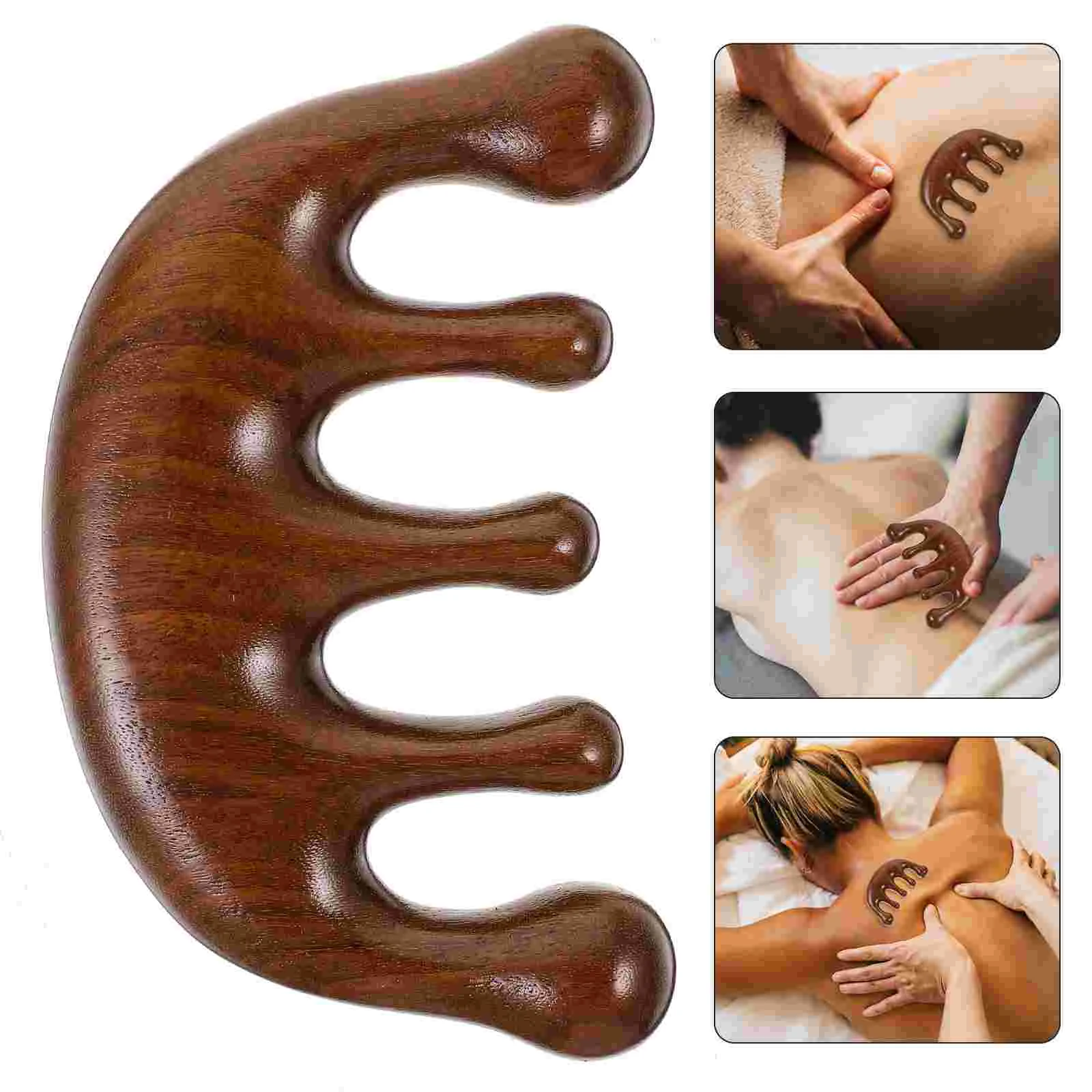 

Massage Comb Wooden Craft Massage Comb Massager Comb Tool Creative Massage Comb Body Massage Tool Wooden Comb