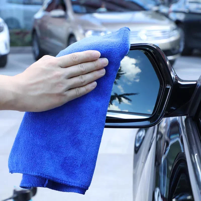 Microfiber Cleaning Cloths Car Wash Drying Cloth Towel  Household Cleaning Rags Auto Detailing Polishing Cloth Home Clean Tools
