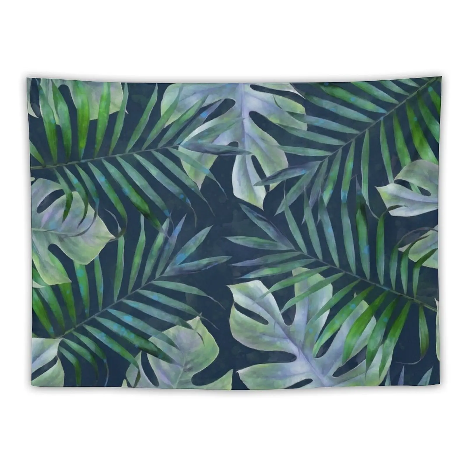 

Night tropical leaves Tapestry Decoration Pictures Room Wall House Decor Bedrooms Decor Tapestry