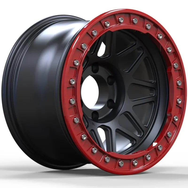 

Four Wheel 17 Inch Off-road Forged Wheels 5x150 4x4 5x127 Rims Wrangler with Ring ET Offset 0mm