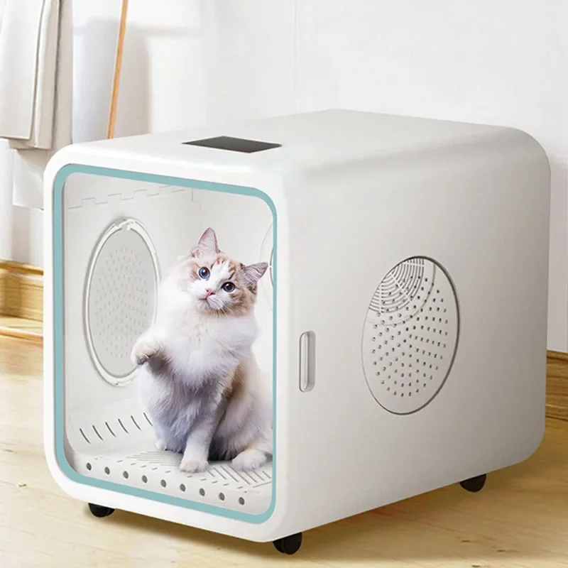 Fully Automatic Cat Hair Dryer Box Portable Dryer Pet Shop Animal Drying Professional Dog Grooming Vertical Dryers Pet Supplies