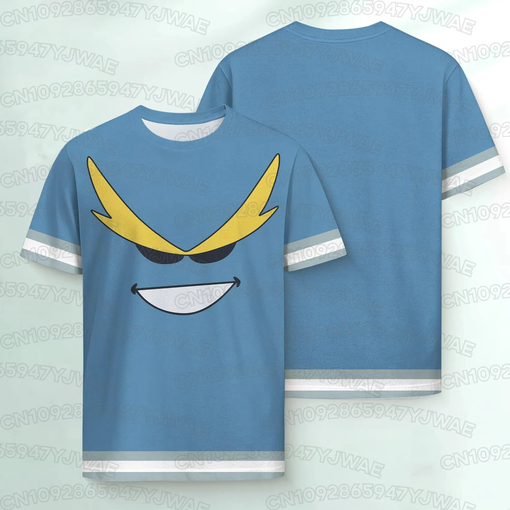 Summer Men's Women's T-shirt Tops All Might Anime Fan Gift My Hero T-shirt My Hero Academia Nonno 5th Edition Jersey
