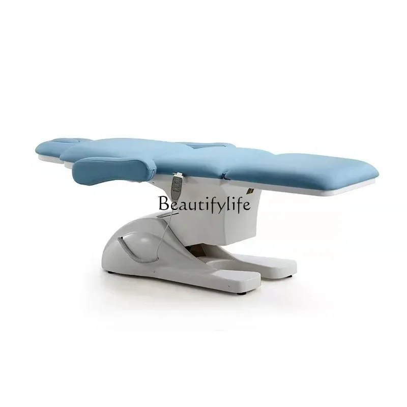 

03.-Electric beauty bed Beauty salon folding lifting physiotherapy bed