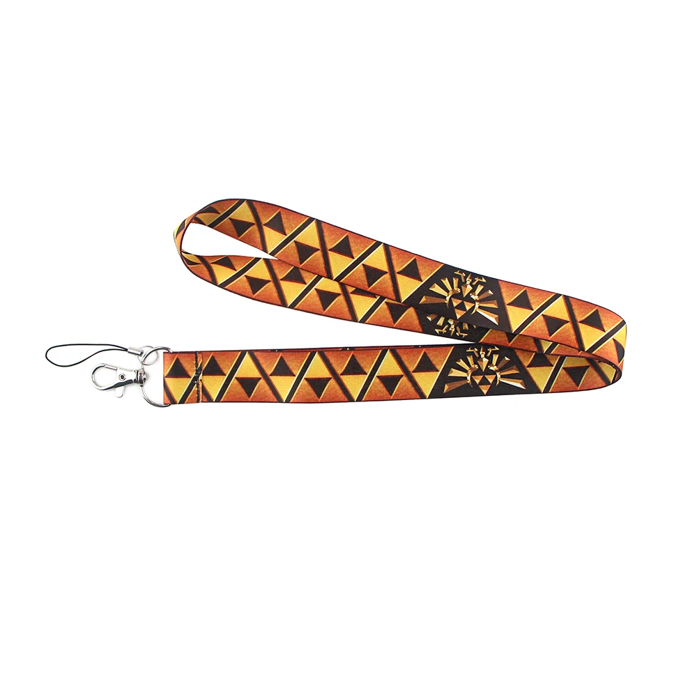 Cordões de Pescoço com Temática de Desenhos Animados e Jogos, Corda para Pendurar DIY, Acessórios para Celular, Porta-Chaves de Carro, Porta-Crachá, P