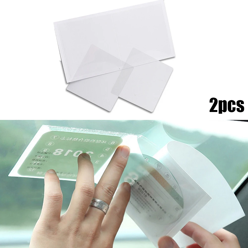 Brightness Of Monitor Note Parking Permit Holder Parking Permit Holder Parking Permit Holder PVC Pocket Wallet