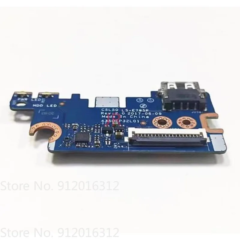 Board for HP 15-BS Laptop Card Reader USB Board LS-E795P