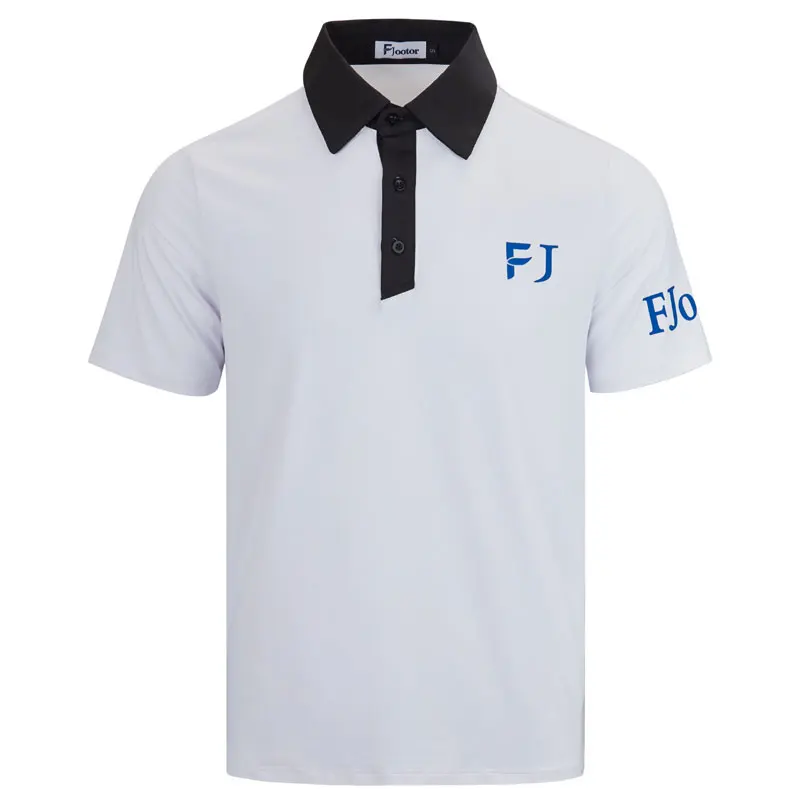 

Мужская футболка с коротким рукавом, одежда для гольфа, летние спортивные рубашки поло, новая ткань, Уличная Повседневная одежда для гольфа