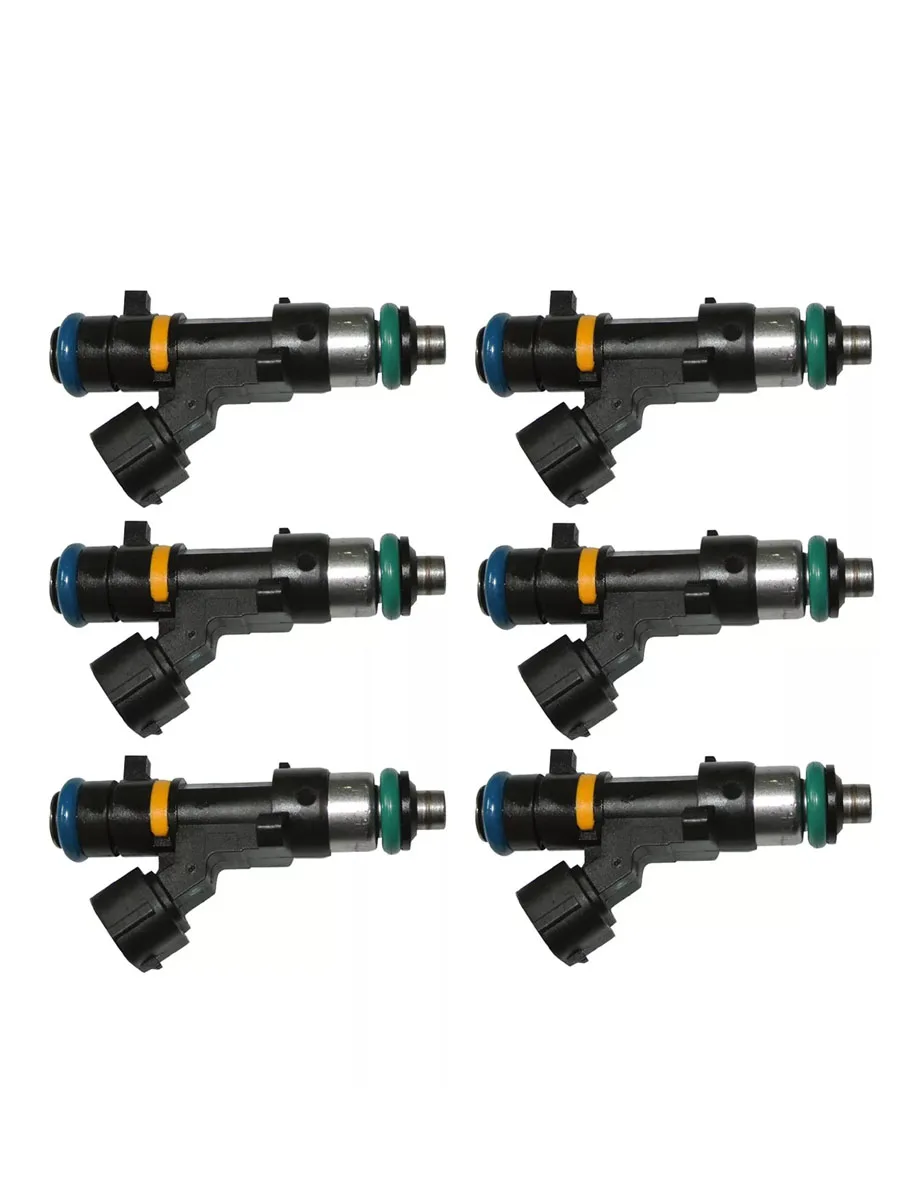 

2/6pcs Fuel Injectors For Infiniti FX35 M35 G35 Nissan Murano 350Z 3.5L 0280158042 16600-CD700 842-12327 ​16600-CD70A FJ828