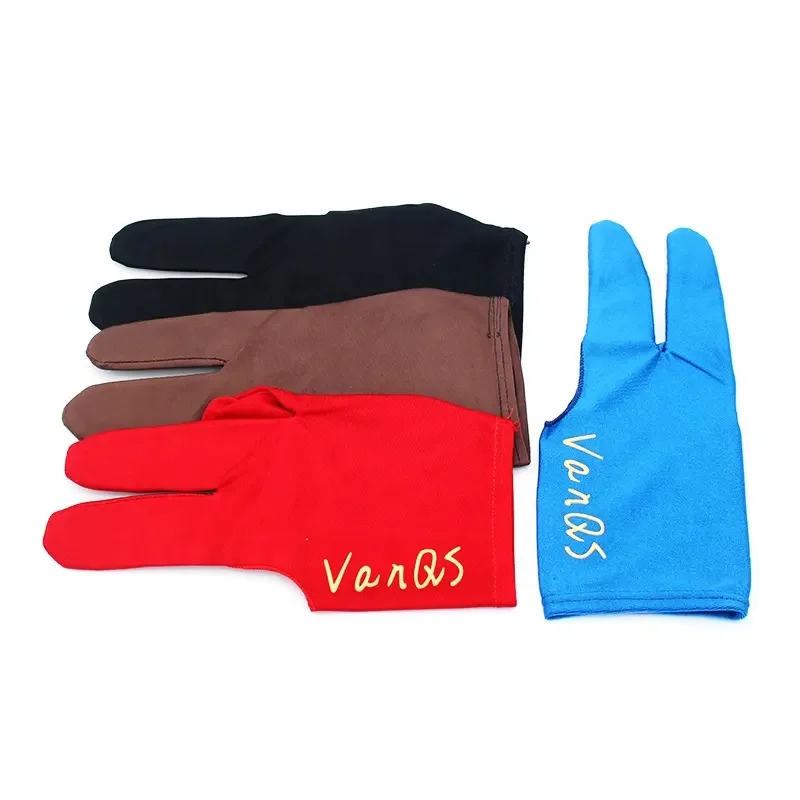 Bag 2pcs Three-finger Left Hand Glove Billiard Pool Snooker Gloves