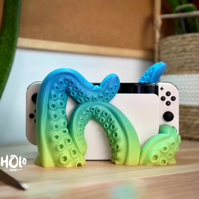 

Переключатель 1, поколение ns, кронштейн для хоста игровой консоли, щупальце осьминога, основа для хранения периферийных аксессуаров, креативное украшение