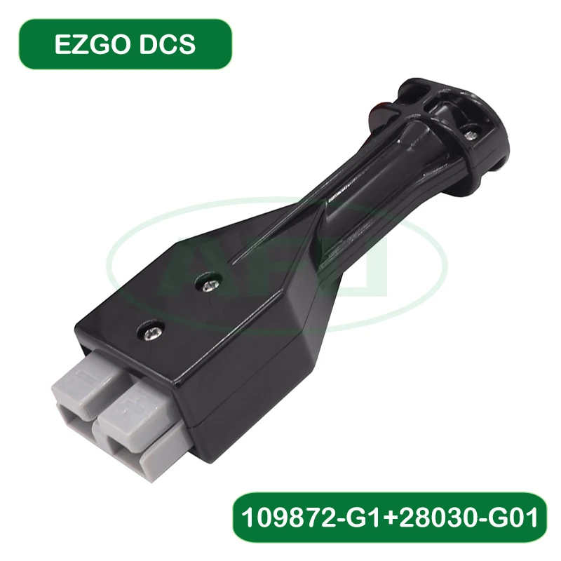 Electric Golf Cart Accessories Charger Plug With Sheath For EZGO TXT DCS 18972-G1+28030-G01