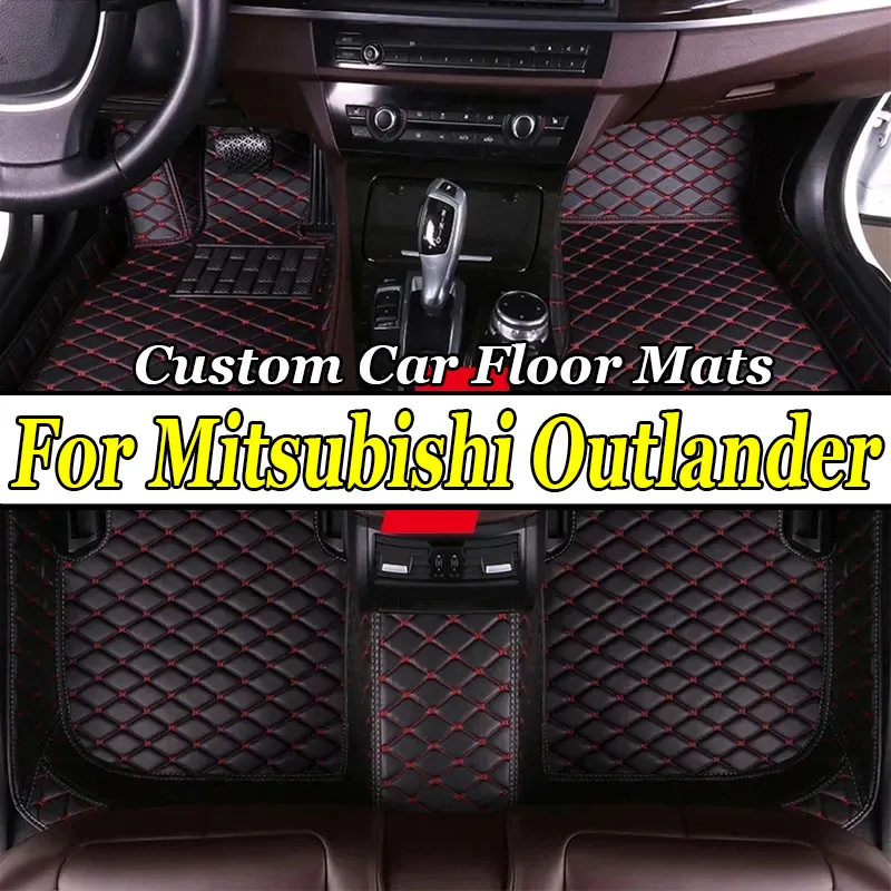 

Ковры автомобильные коврики для Mitsubishi Outlander 2018 2017 2016 2015 2014 2013 5-местные автомобильные внутренние чехлы автомобильные транспортные средства