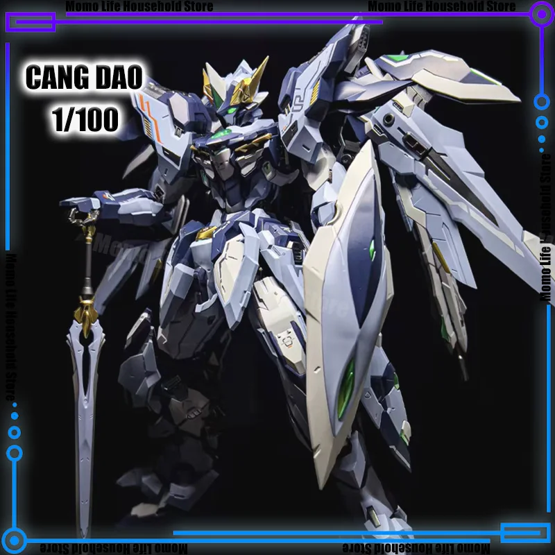 

In Stock CANG DAO 1/100 TIAN FA Assembly Model Kits Alloy skeleton Finished product Action Figure Robot Plastic Model Gifts Toys