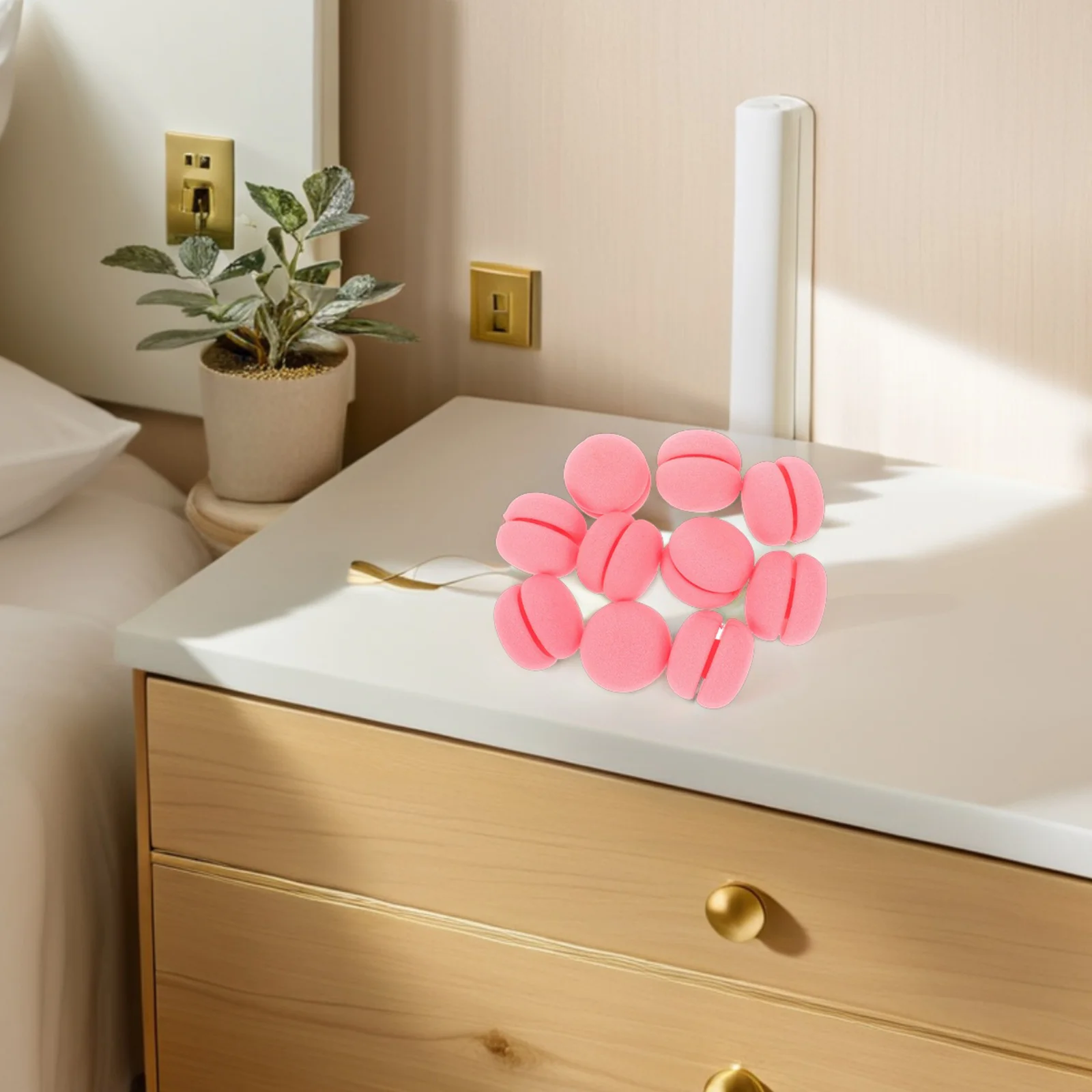 

10pcs Sponge Rollers Mushroom Shaped Soft Curlers For Natural Curls Long Short Hair Styling Tools Hair Care Volume Salon Home