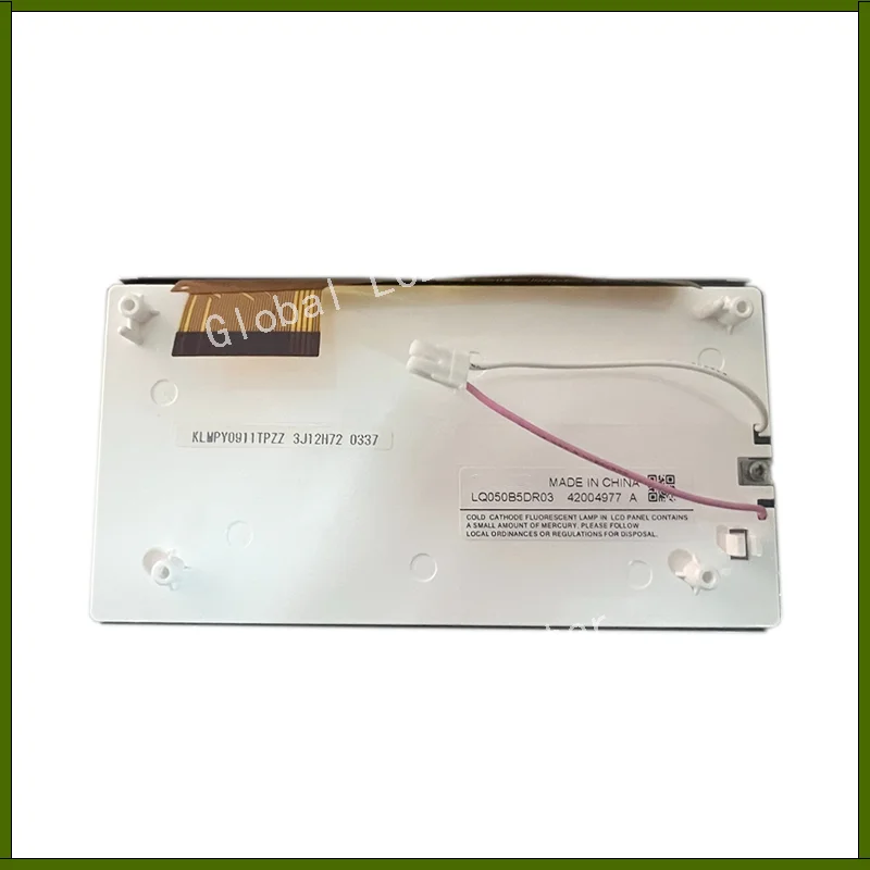 LQ050B5DR02 LQ050B5DR01 LQ050B5DR03 Original A+ grade 5 inch 480*320 LCD Display for Benz  DVD/ GPS Navigation