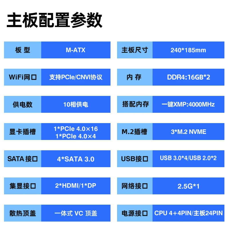 Erying onboard CPU main board computer set Desktop i9-13980HX 12800HX