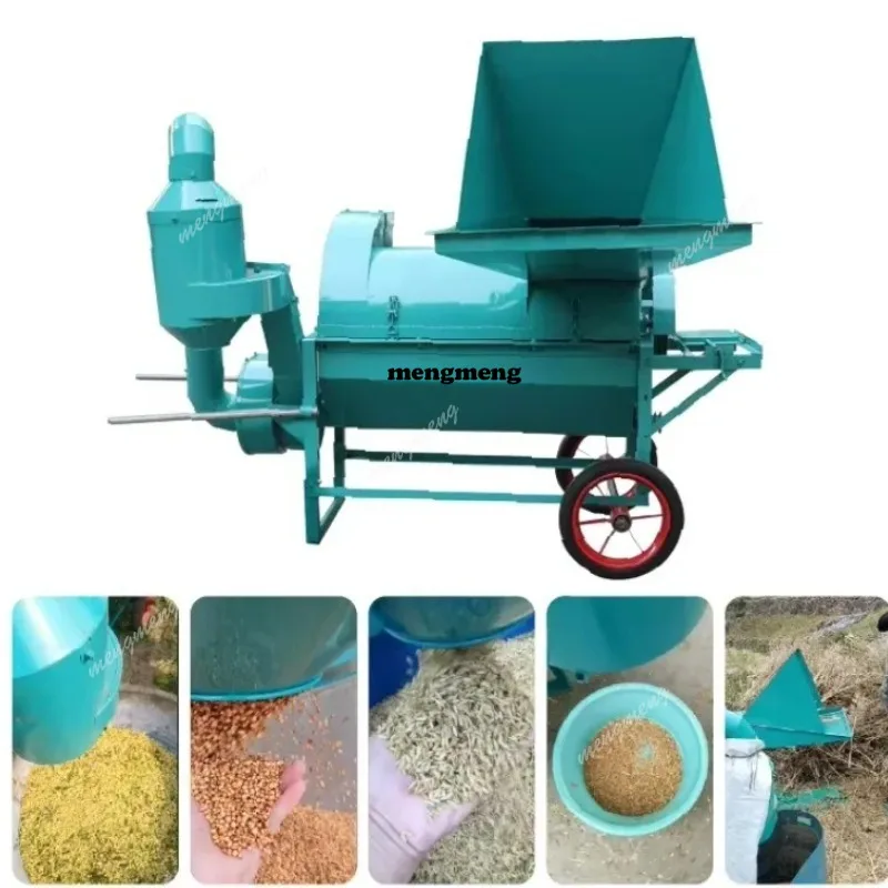 Multifunctional Bean Thresher Mini Wheat Rice  Soybean Farm