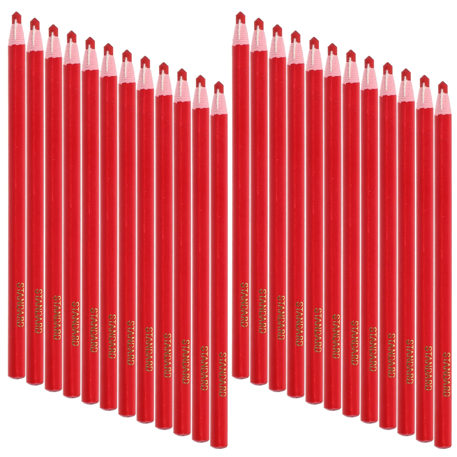 24Pcs Multifunctional Mark Pens Peel Off Wax Marker Pens for Tailoring Clothing Metal Wood Ceramics Glass Drawing