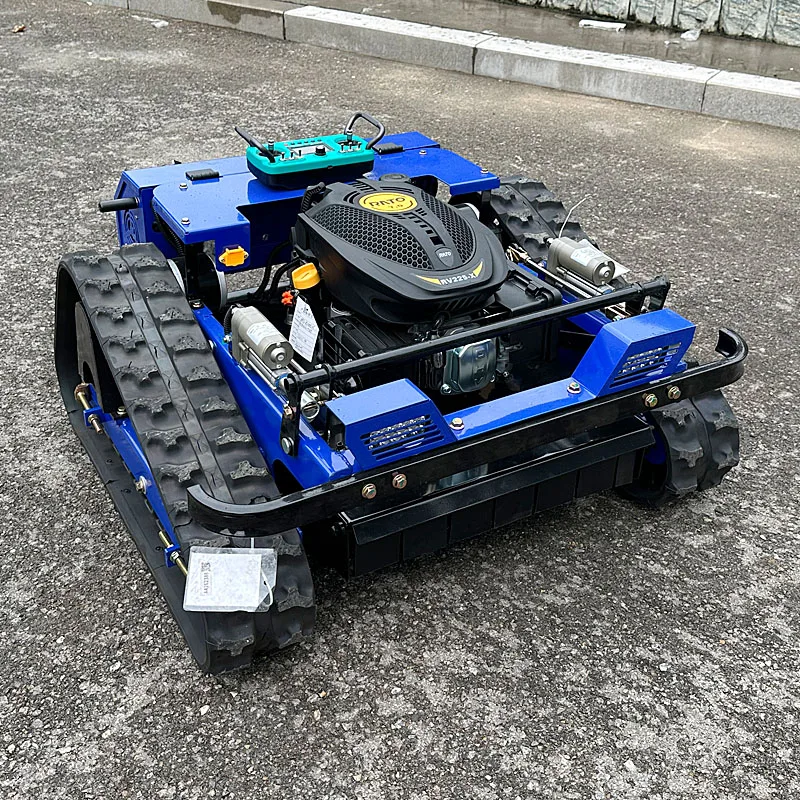 

Customized Professional Remote Control Lawn Mower Garden Golf Farm Crawler Lawn Mower for Sale