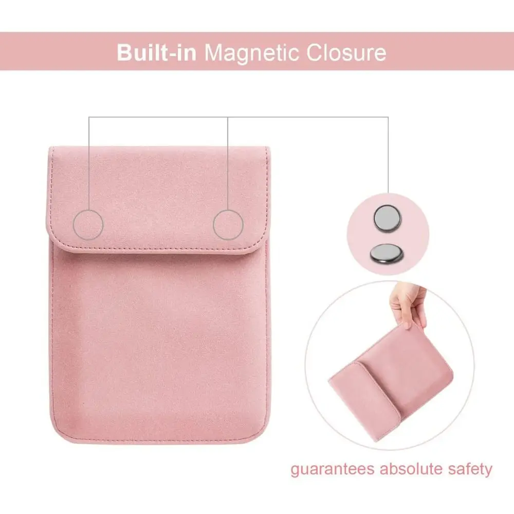 6.8 7 inch e-Reader Sleeve PU Leather Ultra Slim Carrying Case for Kindle Paperwhite 2024/Colorsoft Signature Edition
