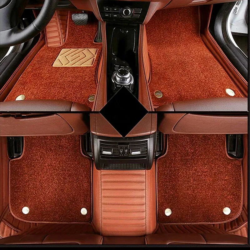Custom special car floor mats for Audi A7 hatchback 2025-2018 Good quality rugs waterproof double layers carpets for A7 2022