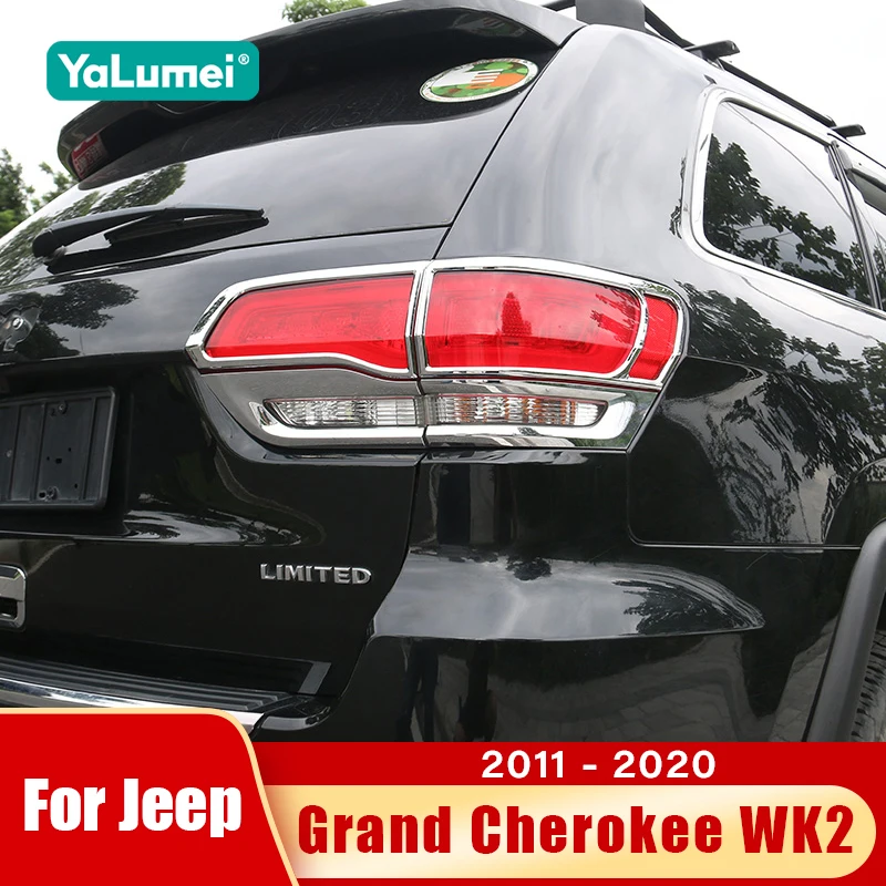 

For Jeep Grand Cherokee WK2 2011 2012 2013 2014 2015 2016 2017 2018 2019 2020 Car Rear Tail Lamp Taillight Cover Accessories