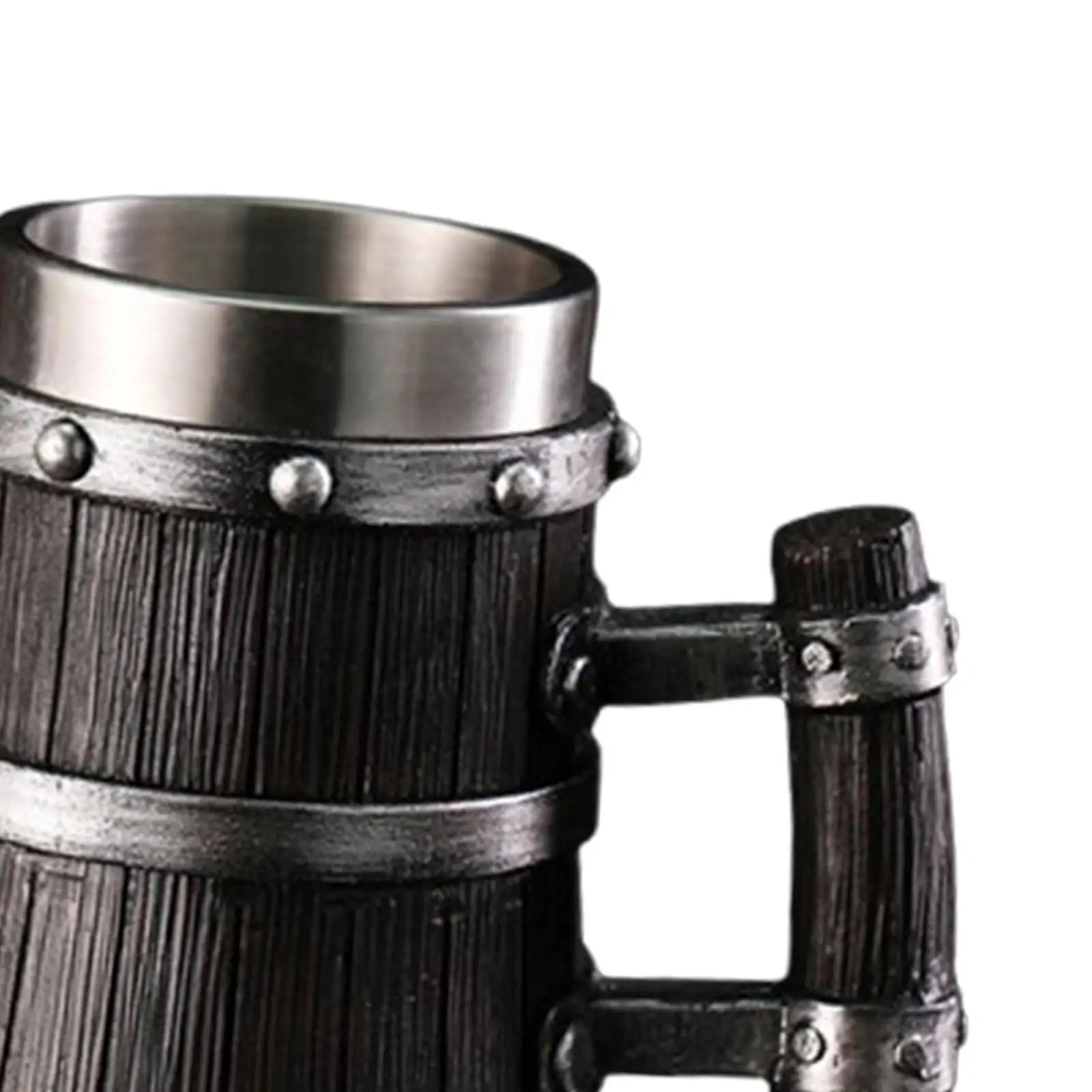 Houten vat biermok Retro Design bierbeker voor sap thuisdrank