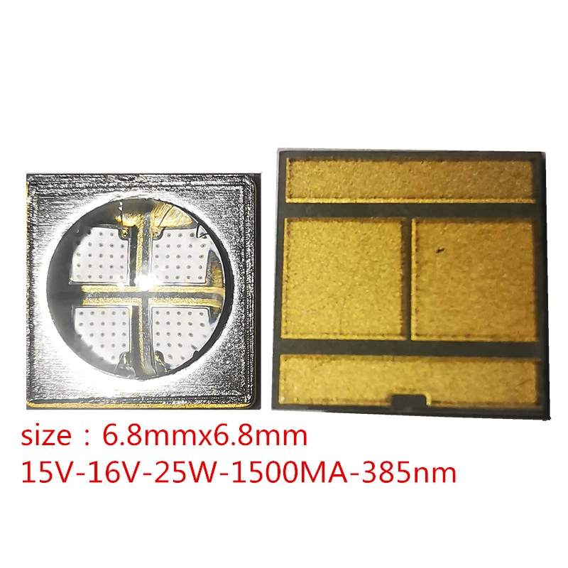 1 шт., УФ-фонарь для обнаружения пятен мочи животных, 25 Вт, 7070 нм