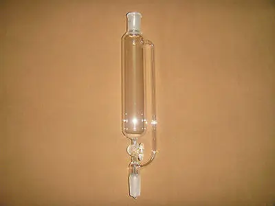 250ML,24/40,Glass Pressure Equalizing Additonal Funnel with Glass Stopcock