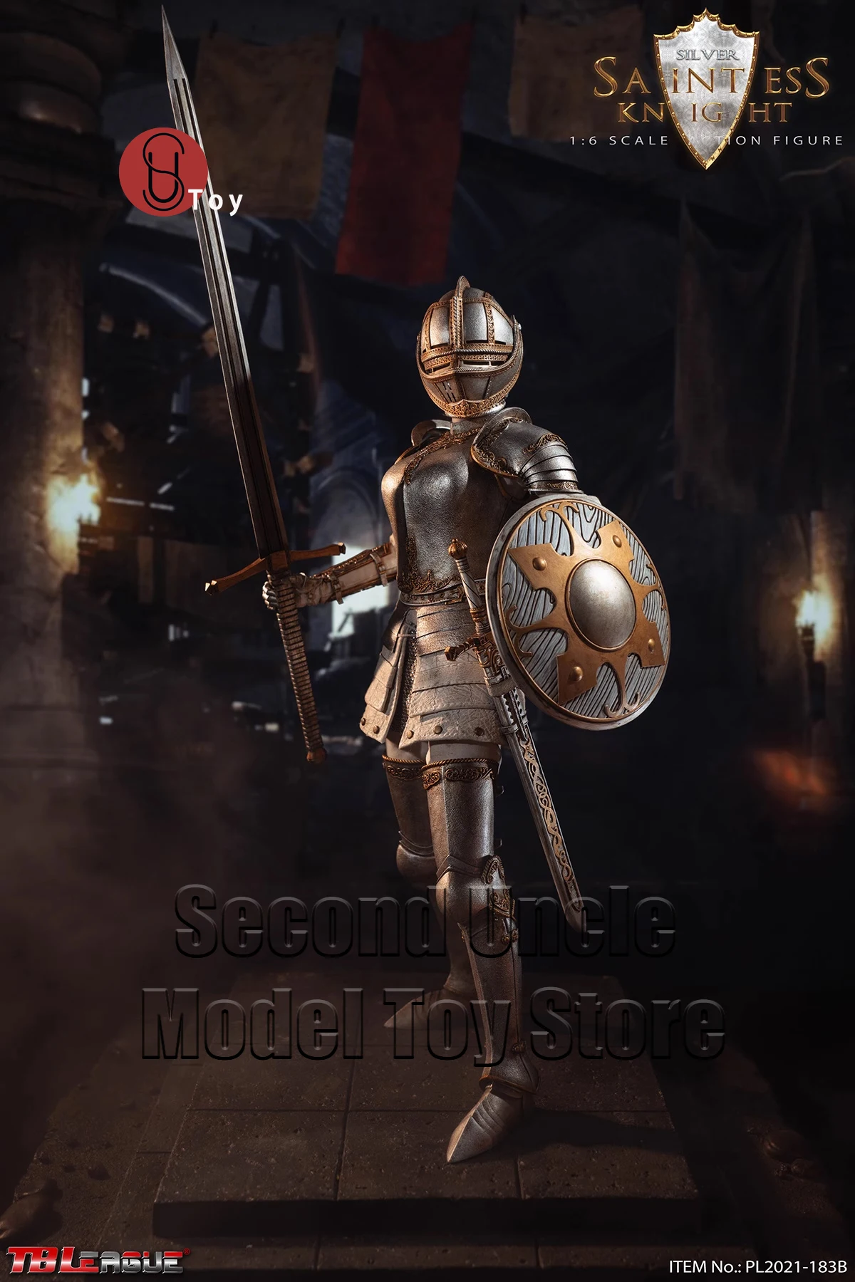 

TBLeague PL2021-183 B 1/6 Saintess Knight Sliver Version Female Soldier Military Action Figure Full Set Collectible Model Toy