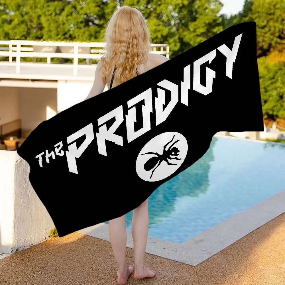 Serviette de plage et de bain Band T-the Prodigy Anime, douce et absorbante, cadeaux pour enfants, pour voyage, camping, gymnase