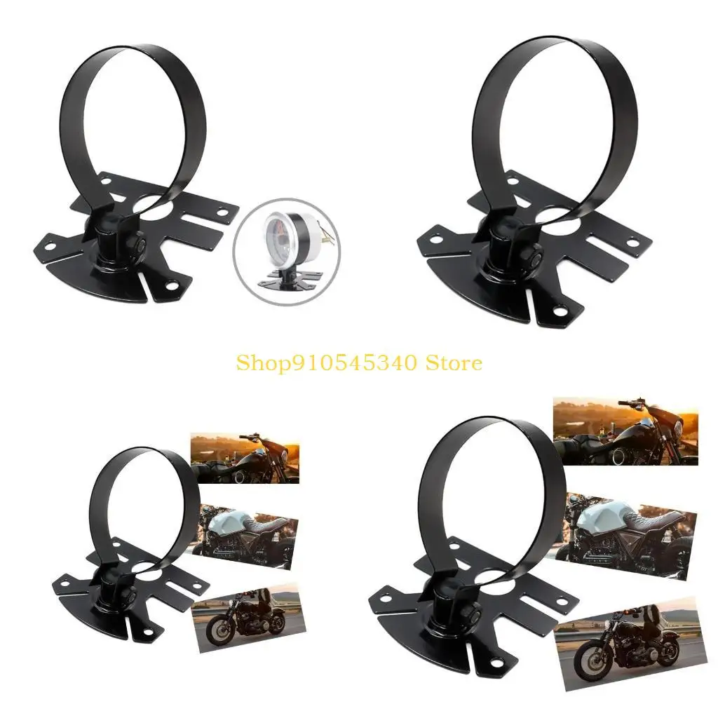 

U2JA Bracket Single Hole Gauge Holder Bracket Instrument Stand Adjustable Gauge Meter Holder Car Refitting