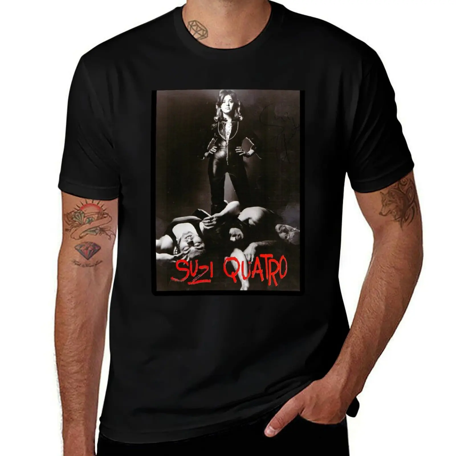 SUZI QUATRO MUSIC ART T-Shirt Breathable Travel T-Shirt