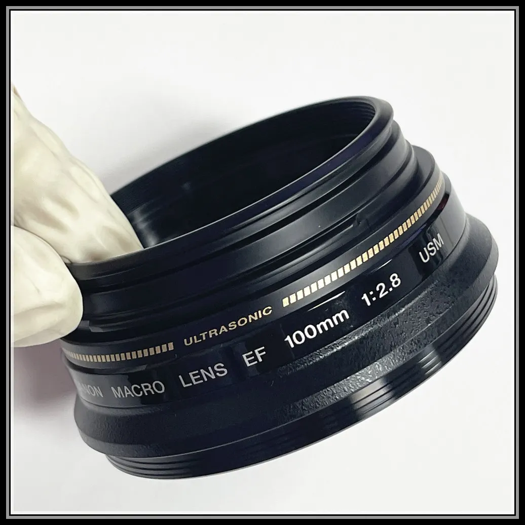 

NEW EF MACRO 100 2.8 Front Filter Ring CY1-2926 58mm UV Hood Fixed Barrel Tube Sleeve For Canon 100mm F2.8 USM Part