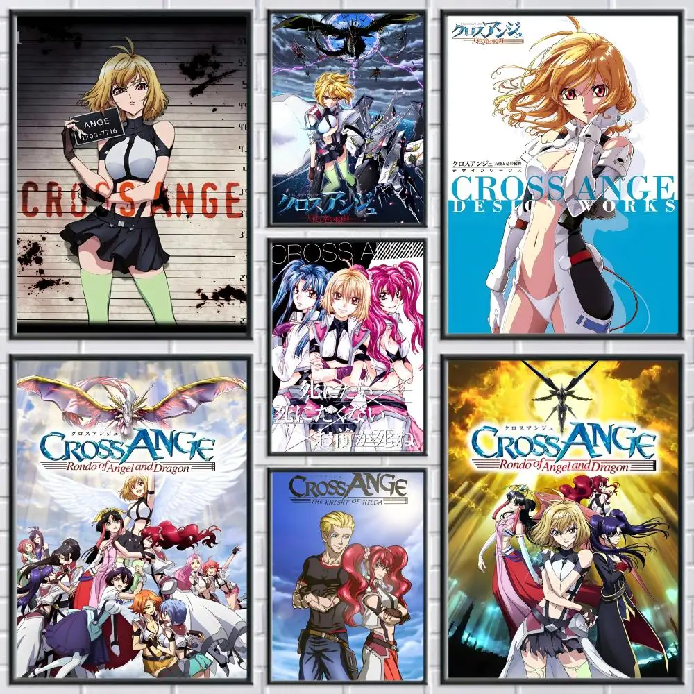 

CROSS ANGE Rondo of A-Angel & Dragon Poster Holiday Gifts Decoration Designed For Home Restaurant Office Space Wall Art