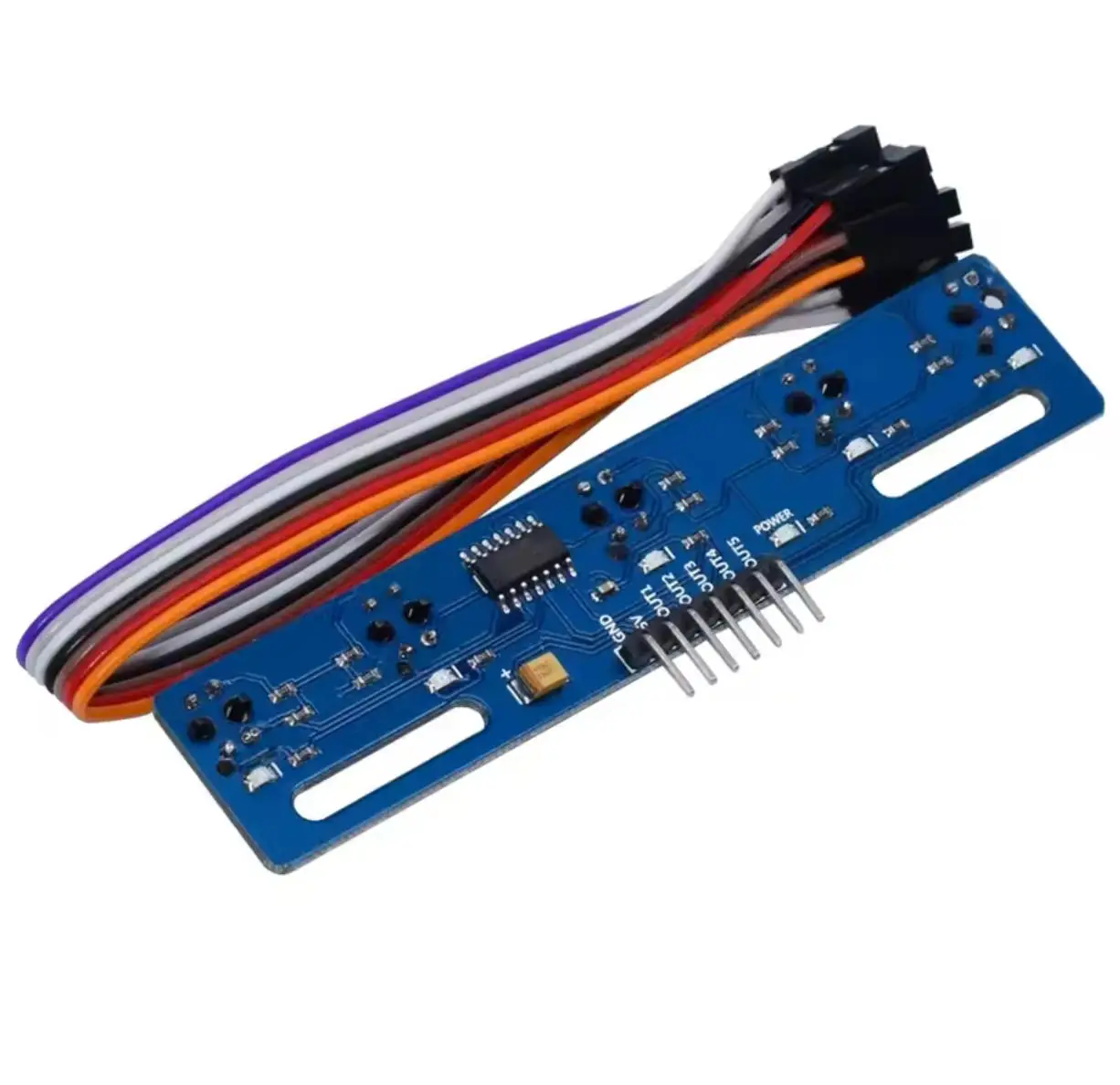 5 Channel Infrared Reflective Sensor TCRT5000 IR Photoelectric Switch Barrier Line Track Module Obstacle Avoidance Sensor