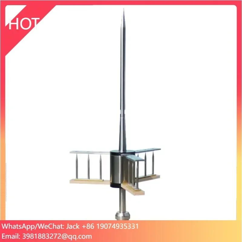 Varilla relámpago para torres, edificios, dispositivo de puesta a tierra, sistema de protección de iluminación, pararrayos