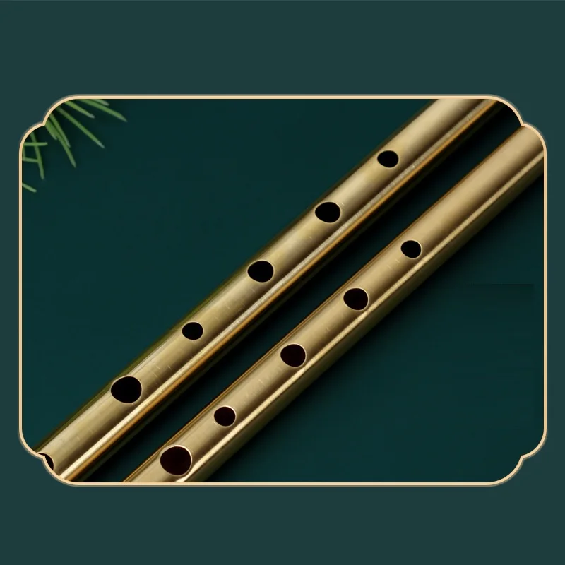 Imagem -04 - Latão Irish Whistle Flauta Instrumento Musical c d Key Tin Penny Buracos