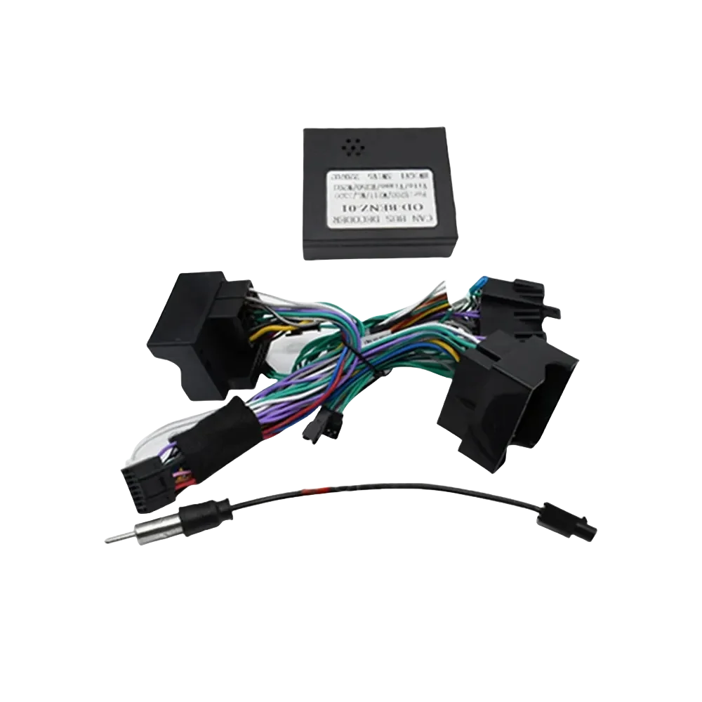 Car Radio Fascias Frame For Mercedes Benz Vito 3 W447 2014-2020 10 inch 2DIN Stereo Panel Harness Power Cable