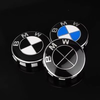 4PCS Wheel Center Caps 68mm 56mm Blue white hubcap for BMW E46 E90 E30 F10 F30 X5 X3 E39 F25 E60 E91 E87 M Car Accessories