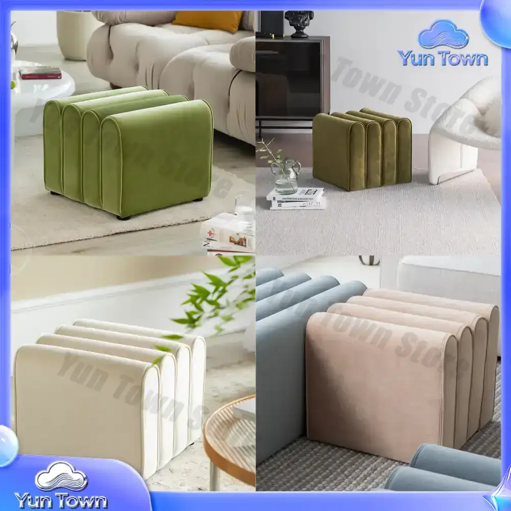 Nordic Minimalist Solid Wood Single Armchair for Small Spaces Fabric Luxury Living Room Chair for Home Bedroom Balcony